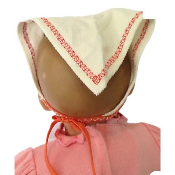 NEW American Girl Bitty Baby HARVEST PLAID KERCHIEF HEAD SCARF 2003 Fall Leaves - Picture 5 of 7
